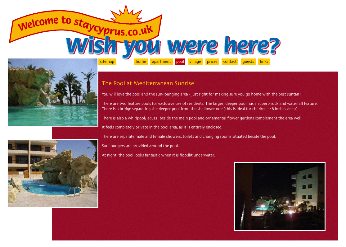 miniature of Stay Cyprus web page
